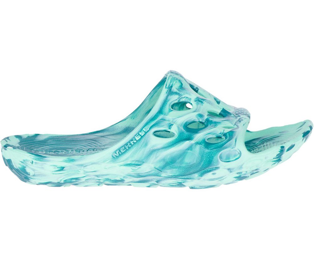 Sandálias Senhora - Merrell Hydro Moc Slide - Menta - PLE763409